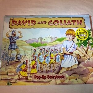 Vintage Pop Up Story Book David And Goliath 1997